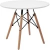 PARIS DTW apvalus stalas 60 cm baltas