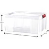 Permatoma dėžutė 27 l 475x320x235 mm