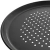 Picos keptuvės perforuotas lakštas su teflonine danga, juodas, 32 cm