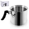 Pieno puodas pienui virinti, 1,5 l, plieno