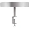 Pilkos spalvos metalinis gėlių stovas, 36 cm