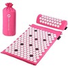 Pink AKM01 Rožinis SET AKUPRESSŪROS MAT HMS PREMIUM