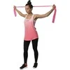 Pink TP01 Rožinis 0,7 x 120 x 1200 MM PILATES HMS TAPE