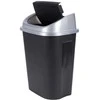 Plastikinė šiukšlių dėžė, juoda, 25 litrai