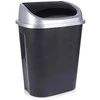 Plastikinė šiukšlių dėžė, juoda, 50 l