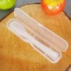 Plastikinių stalo įrankių rinkinys, 4 vnt