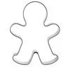 Plieninė konditerijos pjaustyklė / imbierinių sausainių formelė 6,5 cm