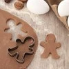 Plieninė konditerijos pjaustyklė / imbierinių sausainių formelė 6,5 cm