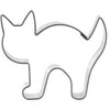 Plieninė konditerijos pjaustyklė / imbierinių sausainių pjaustyklė Kitty 6,5 cm