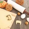 Plieninė konditerinė pjaustyklė / imbierinių sausainių pjaustyklė vampyro dantys 5,5 cm