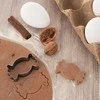 Plieninė konditerinė pjaustyklė / imbierinių sausainių pjaustyklė 5,5 cm
