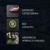 POS35 GUMINĖS GRINDYS SPORTO ĮRANGAI SU JUODAIS/GELTONAIS HMS PROFILIAIS