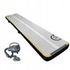 Pripučiamas gimnastikos kilimėlis AirTrack MASTER S-Pro 600 x 100 x 20 cm pilkai juodas
