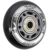 PU 64x24 82A Juodas N (4 vnt.) + ABEC-9 (8 vnt.) NILS EXTREME SET
