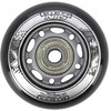 PU 64x24 82A Juodas N (4 vnt.) + ABEC-9 (8 vnt.) NILS EXTREME SET