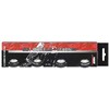 PU 64x24 82A MATINE Juodas (4 vnt.) + ABEC-9 (8 vnt.) NILS EXTREME RINKINYS