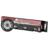 PU 64x24 82A MATINE Juodas (4 vnt.) + ABEC-9 (8 vnt.) NILS EXTREME RINKINYS
