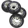 PU 64x24 82A MATTE Juodas ratai (4 vnt.) NILS EXTREME