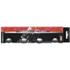 PU 70x24 82A MATTE Juodas (4 vnt.) + ABEC-9 (8 vnt.) NILS EXTREME RINKINYS