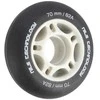 PU 70x24 82A MATTE Juodas ratai (4 vnt.) NILS EXTREME