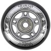 PU 72x24 82A Juodas N (4 vnt.) + ABEC-9 (8 vnt.) NILS EXTREME SET