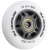 PU 72x24 82A MATTE Baltas (4 vnt.) + ABEC-9 (8 vnt.) NILS EXTREME RINKINYS