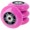 PU 76x24 82A (4 vnt.) rožinė + ABEC-7 (8 vnt.) NILS EXTREME SET