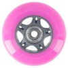 PU 76x24 82A (4 vnt.) rožinė + ABEC-7 (8 vnt.) NILS EXTREME SET