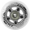 PU 76x24 82A Baltas (4 vnt) + ABEC-7 (8 vnt) NILS EXTREME RINKINYS