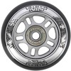 PU 76x24 82A Juodas N (4 vnt.) + ABEC-9 (8 vnt.) NILS EXTREME SET