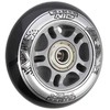 PU 76x24 82A Juodas N (4 vnt.) + ABEC-9 (8 vnt.) NILS EXTREME SET