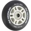 PU 76x24 82A MATTE Juodas (4 vnt.) + ABEC-9 (8 vnt.) NILS EXTREME RINKINYS