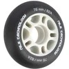 PU 76x24 82A MATTE Juodas ratai (4 vnt.) NILS EXTREME
