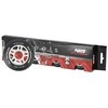 PU 76x24 82A MATTE Juodas ratai (4 vnt.) NILS EXTREME