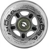 PU 76x24 82A TRANSPARENT (4 vnt.) + ABEC-7 (8 vnt.) NILS EXTREME RINKINYS