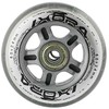 PU 80x24 82A TRANSPARENT (4 vnt.) + ABEC-7 (8 vnt.) NILS EXTREME RINKINYS