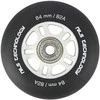 PU 84x24 82A MATINE Juodas (4 vnt) + ABEC-9 CHROME (8 vnt) NILS EXTREME RINKINYS