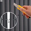 PVC balkono uždangalas 100x400 cm BARU antracito spalvos