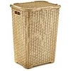 RATTAN skalbinių krepšelis 45l - smėlio spalvos 400x316x550