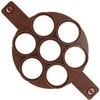 Ruda silikoninė kiaušinių forma SILLINIE 24 cm