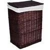 Rudų pintų krepšelių rinkinys 72 l ir 114 l