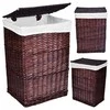 Rudų pintų krepšelių rinkinys 72 l ir 114 l