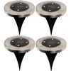 SAULĖS LEMPAS 4 LED SMD, VARŽIAMAS Į ŽEMĘ, 4 Vnt.