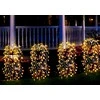 SAULĖS LEMPAS FEJERVERKŲ MEDŽIS 72CM 120 LED