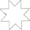 Sausainių pjaustyklė plieninė žvaigždė 6 cm