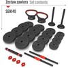SGN140 (2 DALYS) PRO SET 6IN1 SVORIŲ RINKINYS 40KG HMS