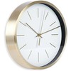 Sieninis laikrodis balto aukso 25 cm