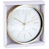 Sieninis laikrodis balto aukso 25 cm