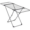 Skalbinių džiovintuvas Metalinis Juodas Ištraukiamas XXL Solid VILDE 108-182 cm