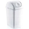 SLIM pakreipiamas konteineris 18 l baltas 290x235x461 mm